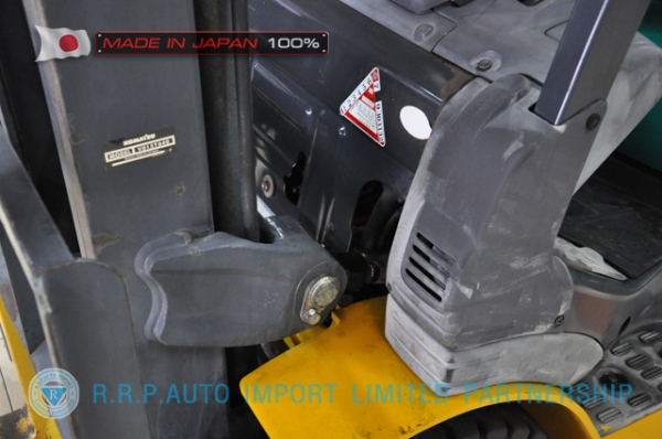 ขายรถโฟล์คลิฟท์มือสอง KOMATSU รุ่น FG15T-20-670009 นำเข้าจากประเทศญี่ปุ่น 100\% ไม่เคยใช้งานในไทย