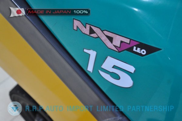 ขายรถโฟล์คลิฟท์มือสอง KOMATSU รุ่น FG15T-20-670009 นำเข้าจากประเทศญี่ปุ่น 100\% ไม่เคยใช้งานในไทย