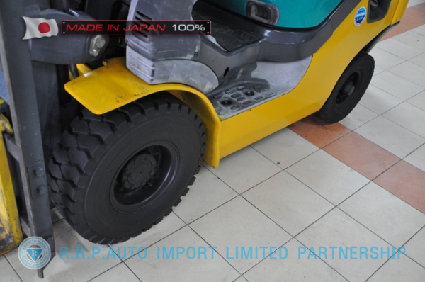 ขายรถโฟล์คลิฟท์มือสอง KOMATSU รุ่น FG15T-20-670009 นำเข้าจากประเทศญี่ปุ่น 100\% ไม่เคยใช้งานในไทย