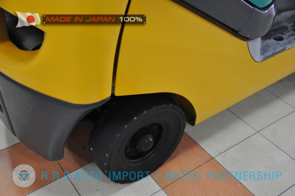 ขายรถโฟล์คลิฟท์มือสอง KOMATSU รุ่น FG15T-20-670009 นำเข้าจากประเทศญี่ปุ่น 100\% ไม่เคยใช้งานในไทย