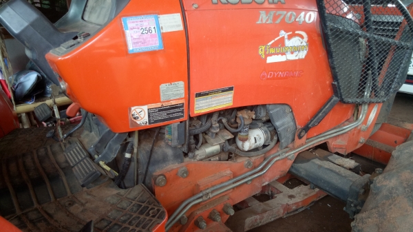 ขายKUBOTA M7040 รถบ้านพร้อมใช้ เล่มพร้อมโอน ขายKUBOTA M7040 รถบ้านพร้อมใช้ เล่มพร้อมโอน