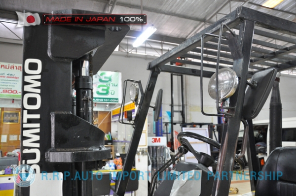 ขายรถโฟล์คลิฟท์มือสอง SUMITOMO รุ่น FD20PVIXA-01555 นำเข้าจากประเทศญี่ปุ่น 100\% ไม่เคยใช้งานในไทย ขายรถโฟล์คลิฟท์มือสอง SUMITOMO รุ่น FD20PVIXA-01555 นำเข้าจากประเทศญี่ปุ่น 100\% ไม่เคยใช้งานในไทย