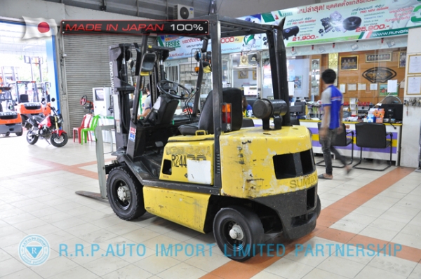 ขายรถโฟล์คลิฟท์มือสอง SUMITOMO รุ่น FD20PVIXA-01555 นำเข้าจากประเทศญี่ปุ่น 100\% ไม่เคยใช้งานในไทย ขายรถโฟล์คลิฟท์มือสอง SUMITOMO รุ่น FD20PVIXA-01555 นำเข้าจากประเทศญี่ปุ่น 100\% ไม่เคยใช้งานในไทย