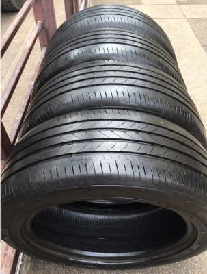 ยาง Goodyear 215 55 17 ปี16 ดอกเต็ม ไม่มีปะ ใช้ยาว ราคาไม่แพง