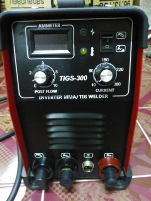 เครื่อมเชื่อมอากอน 2 ระบบ(อากอน,ไฟฟ้า)