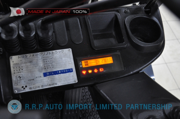 ขายรถโฟล์คลิฟท์มือสอง TOYOTA รุ่น 8FD30-12052 นำเข้าจากประเทศญี่ปุ่น 100\% ไม่เคยใช้งานในไทย ขายรถโฟล์คลิฟท์มือสอง TOYOTA รุ่น 8FD30-12052 นำเข้าจากประเทศญี่ปุ่น 100\% ไม่เคยใช้งานในไทย