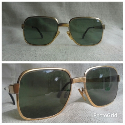 แว่นตาเยอรมันวินเทจ  แฮนด์เมดยุค &#039;60s  ทอง KGP สีน้ำผึ้ง!  หายาก!  ราคานักศึกษา!  Vintage METZLER handmade in Germany