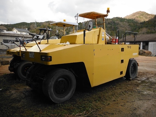 DYNAPAC CP201WT : รถบด 7 ล้อยาง ขนาด 8.6 ตัน นำเข้าจากญี่ปุ่น โทร. 080-6565422 (หนิง)