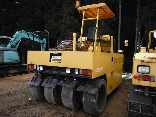 DYNAPAC CP201WT : รถบด 7 ล้อยาง ขนาด 8.6 ตัน นำเข้าจากญี่ปุ่น โทร. 080-6565422 (หนิง)