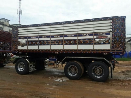 ขาย ISUZU 360 พ่วงแม่ลูก กระบะเนียม อู่ ส สหะกิจ รถปี 57