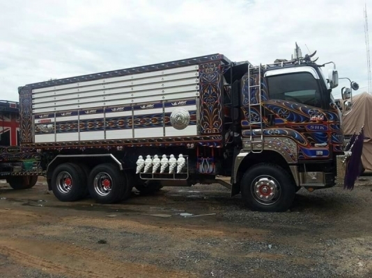 ขาย ISUZU 360 พ่วงแม่ลูก กระบะเนียม อู่ ส สหะกิจ รถปี 57