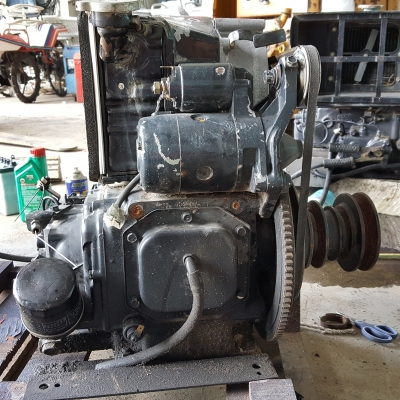 เครื่องยนต์ MITSUBIHI C45 ดีเซลสองสูบเก่าญี่ปุ่น เครื่องยนต์ MITSUBIHI C45 ดีเซลสองสูบเก่าญี่ปุ่น