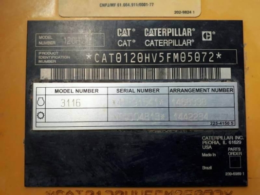 ขาย 3,500,000 รถเกรด CAT 120 HV5FM 8,000 ชม.เครืองดี เกียร์แรง รถสวยพร้อมใช้  รถอยู่ บุรีรัมย์ โทร&amp;ไอดีไลน์ 0610710295