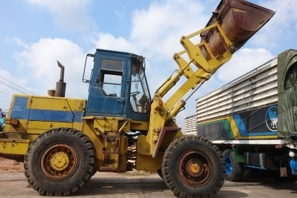ขายรถตักล้อยาง KOBELCO LK500 (สภาพดีมาก) ขายรถตักล้อยาง KOBELCO LK500 (สภาพดีมาก)