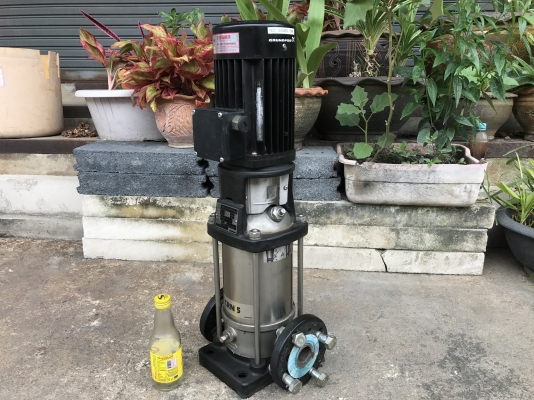 ขายปั้มน้ำแรงดันสูงแบบตั้ง Groundfos 1.5HP. 380V CRN5 made in Japan สภาพสวยมาก วิ่งนิ่ม พร้อมใช้งาน ขายปั้มน้ำแรงดันสูงแบบตั้ง Groundfos 1.5HP. 380V CRN5 made in Japan สภาพสวยมาก วิ่งนิ่ม พร้อมใช้งาน