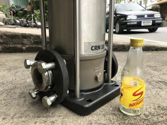 ขายปั้มน้ำแรงดันสูงแบบตั้ง Grundfos 3HP. 380V CRN10 made in Japan สภาพสวยมาก วิ่งนิ่ม พร้อมใช้งาน ขายปั้มน้ำแรงดันสูงแบบตั้ง Grundfos 3HP. 380V CRN10 made in Japan สภาพสวยมาก วิ่งนิ่ม พร้อมใช้งาน