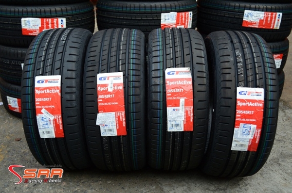 GT RADIAL SportActive 205/45R17 เส้นละ 2,250 บาท