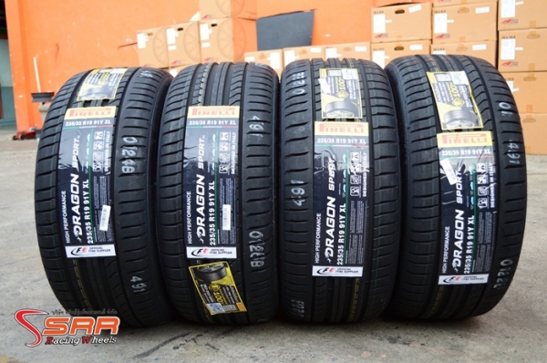 PIRELLI DRAGON SPORT 235/35R19 เส้นละ 7,500 บาท