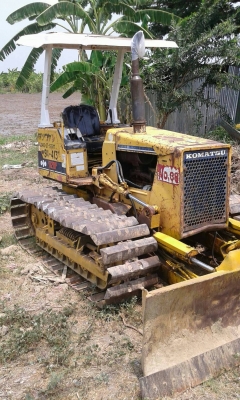 แทรคเตอร์ ตีนเป็ด KOMATSU D2-6 สใล5ทศทาง สวยพร้อมใช้