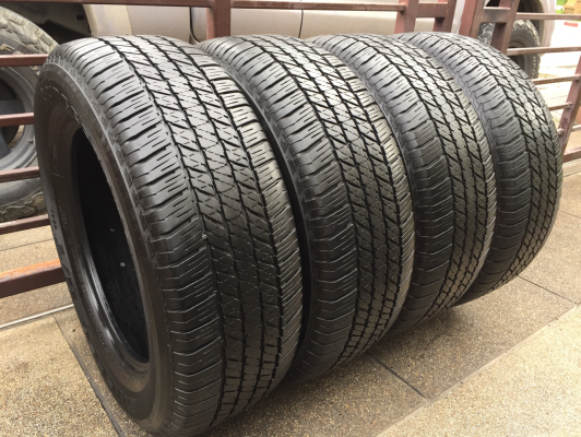 ยาง Bridgestone 265 60 18 ปี16 ดอกเต็ม ไม่มีปะ ใช้ยาว ราคาไม่แพง