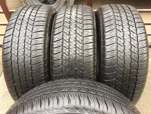 ยาง Bridgestone 265 60 18 ปี16 ดอกเต็ม ไม่มีปะ ใช้ยาว ราคาไม่แพง