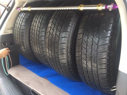 ยาง Bridgestone 265 60 18 ปี16 ดอกเต็ม ไม่มีปะ ใช้ยาว ราคาไม่แพง