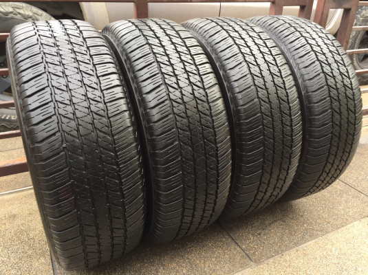 ยาง Bridgestone 265 60 18 ปี16 ดอกเต็ม ไม่มีปะ ใช้ยาว ราคาไม่แพง ยาง Bridgestone 265 60 18 ปี16 ดอกเต็ม ไม่มีปะ ใช้ยาว ราคาไม่แพง