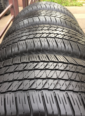 ยาง Bridgestone 265 60 18 ปี16 ดอกเต็ม ไม่มีปะ ใช้ยาว ราคาไม่แพง
