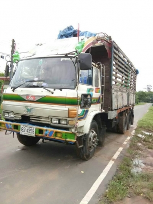 ขาย 299,000 บาท HINO FL177 เพลาเดียว เครื่อง EH700-168 แรง. หัวบาง ยางดี คัสชีสวย เอกสารเล่มทะเบียน 