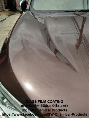 GLASS FILM COATING สเปรย์เคลือบสีฟิล์มแก้วใสเงาฉ่ำ GLASS FILM COATING สเปรย์เคลือบสีฟิล์มแก้วใสเงาฉ่ำ