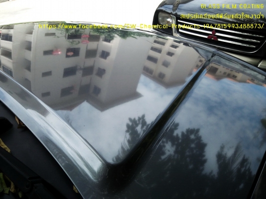 GLASS FILM COATING สเปรย์เคลือบสีฟิล์มแก้วใสเงาฉ่ำ