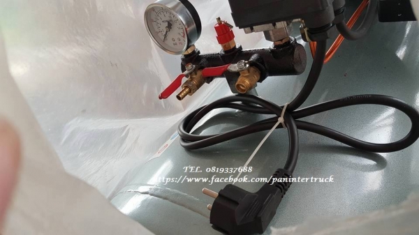 สินค้าใหม่แกะกล่อง*เครื่องปั๊มลม PANERISE ขนาด 300 ลิตร , 2 สูบ ,3HPแรง, 220V. (สามารถใช้กับไฟบ้านได้) ราคาเพียง 24,000 บาท สนใจติดต่อ 0819337688