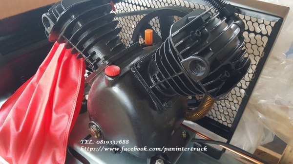 สินค้าใหม่แกะกล่อง*เครื่องปั๊มลม PANERISE ขนาด 300 ลิตร , 2 สูบ ,3HPแรง, 220V. (สามารถใช้กับไฟบ้านได้) ราคาเพียง 24,000 บาท สนใจติดต่อ 0819337688