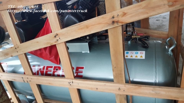 สินค้าใหม่แกะกล่อง*เครื่องปั๊มลม PANERISE ขนาด 300 ลิตร , 2 สูบ ,3HPแรง, 220V. (สามารถใช้กับไฟบ้านได้) ราคาเพียง 24,000 บาท สนใจติดต่อ 0819337688