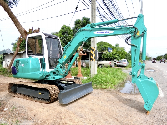KOMATSU 40-7E ขนาดPC-40 รถเก่านอกมีเอกสารอินวอย&lt;มีVDOให้ชม&gt;☎️ติดต่อ 085-5632278 &lt;ราคาต่อรองได้&gt;