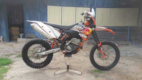 2008 ktm 250exc-f/125,000 สต๊าท 2 ระบบ