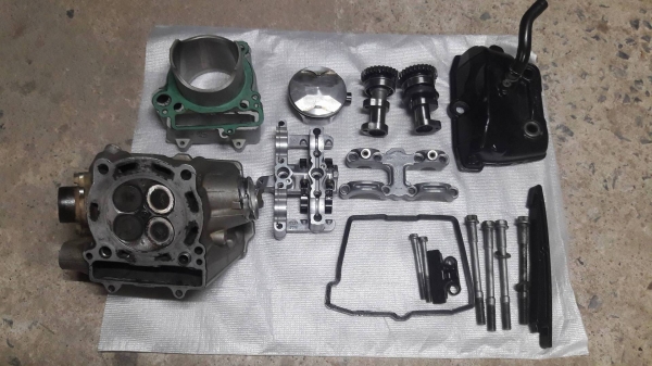 2008 ktm 250exc-f/125,000 สต๊าท 2 ระบบ