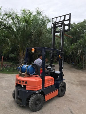 ขายFORKLIFT TOTOTA รุ่น5FG20(2ตัน)(2ระบบ) สวยเดิมจากญี่ปุ่น ยังไม่เคยใช้ในไทย 140,000เท่านั้น!!