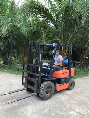ขายFORKLIFT TOTOTA รุ่น5FG20(2ตัน)(2ระบบ) สวยเดิมจากญี่ปุ่น ยังไม่เคยใช้ในไทย 140,000เท่านั้น!!