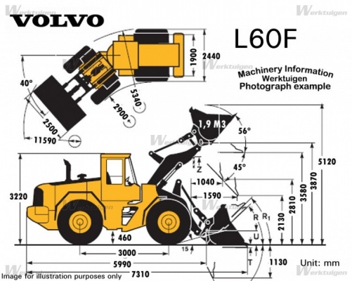 ขายรถตัก Volvo Wheel Loader L60F