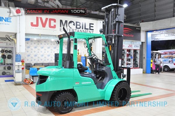 ขายรถโฟล์คลิฟท์มือสอง MITSUBISHI รุ่น FD35T-12472 นำเข้าจากประเทศญี่ปุ่น 100\% ไม่เคยใช้งานในไทย
