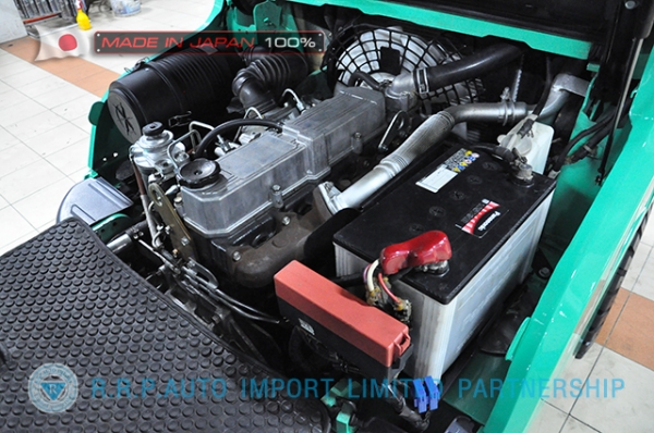 ขายรถโฟล์คลิฟท์มือสอง MITSUBISHI รุ่น FD35T-12472 นำเข้าจากประเทศญี่ปุ่น 100\% ไม่เคยใช้งานในไทย