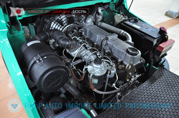 ขายรถโฟล์คลิฟท์มือสอง MITSUBISHI รุ่น FD35T-12472 นำเข้าจากประเทศญี่ปุ่น 100\% ไม่เคยใช้งานในไทย