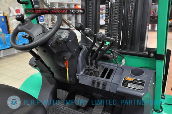 ขายรถโฟล์คลิฟท์มือสอง MITSUBISHI รุ่น FD35T-12472 นำเข้าจากประเทศญี่ปุ่น 100\% ไม่เคยใช้งานในไทย