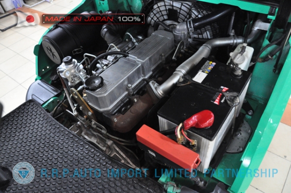 ขายรถโฟล์คลิฟท์มือสอง MITSUBISHI รุ่น FD35T-12472 นำเข้าจากประเทศญี่ปุ่น 100\% ไม่เคยใช้งานในไทย