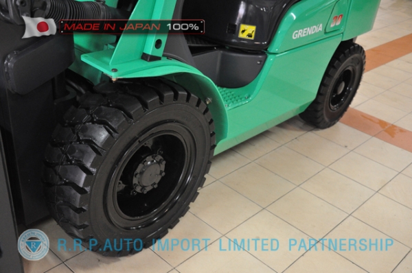 ขายรถโฟล์คลิฟท์มือสอง MITSUBISHI รุ่น FD35T-12472 นำเข้าจากประเทศญี่ปุ่น 100\% ไม่เคยใช้งานในไทย