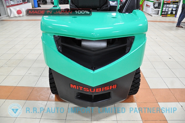 ขายรถโฟล์คลิฟท์มือสอง MITSUBISHI รุ่น FD35T-12472 นำเข้าจากประเทศญี่ปุ่น 100\% ไม่เคยใช้งานในไทย