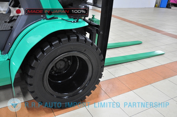 ขายรถโฟล์คลิฟท์มือสอง MITSUBISHI รุ่น FD35T-12472 นำเข้าจากประเทศญี่ปุ่น 100\% ไม่เคยใช้งานในไทย