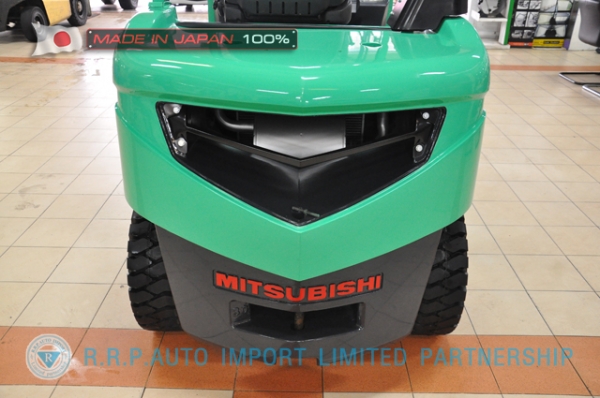 ขายรถโฟล์คลิฟท์มือสอง MITSUBISHI รุ่น FD35T-12472 นำเข้าจากประเทศญี่ปุ่น 100\% ไม่เคยใช้งานในไทย
