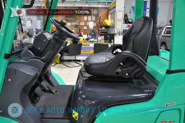 ขายรถโฟล์คลิฟท์มือสอง MITSUBISHI รุ่น FD35T-12472 นำเข้าจากประเทศญี่ปุ่น 100\% ไม่เคยใช้งานในไทย